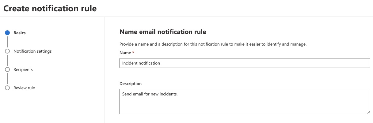 new rule name and description